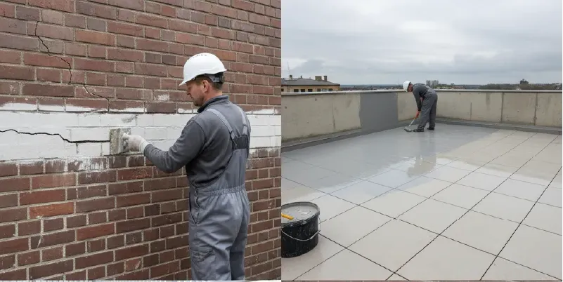 Reparación de cubiertas para evitar humedad por filtracion